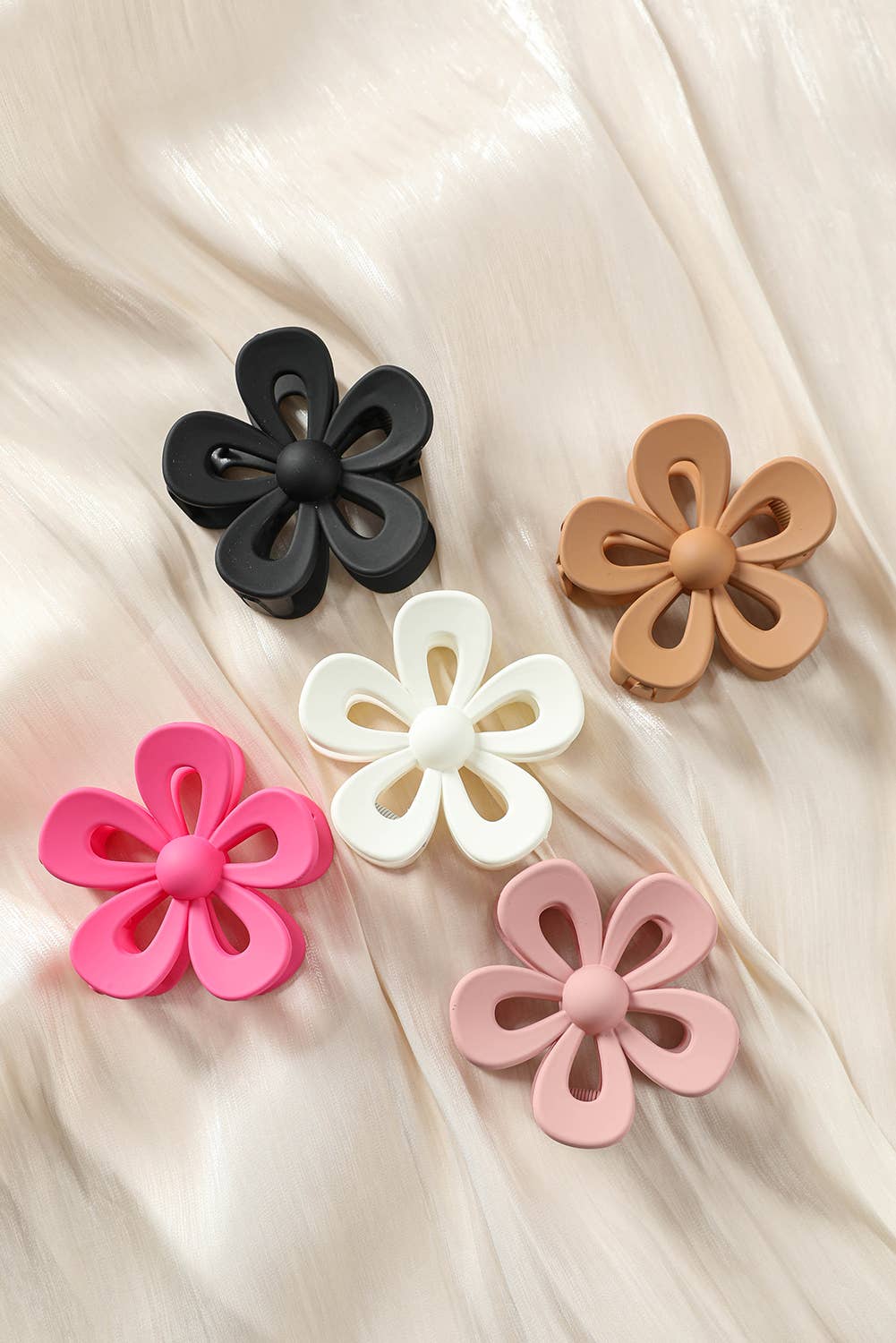 Flower Shape Claw Hair Clip